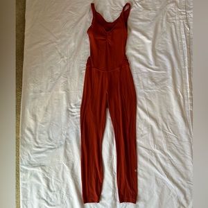 Lululemon Align Ruched Onesie in Cayenne